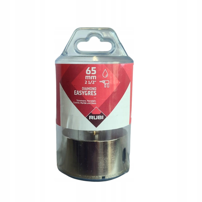 RUBI wiertło EASYGRES 65mm na mokro