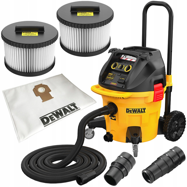 DEWALT DWV905H-QS ODKURZACZ PRZEMYSŁOWY 38L KL.H