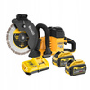Zestaw Przecinarka tarczowa DEWALT do betonu stali 230mm 2x9Ah DCS691X2
