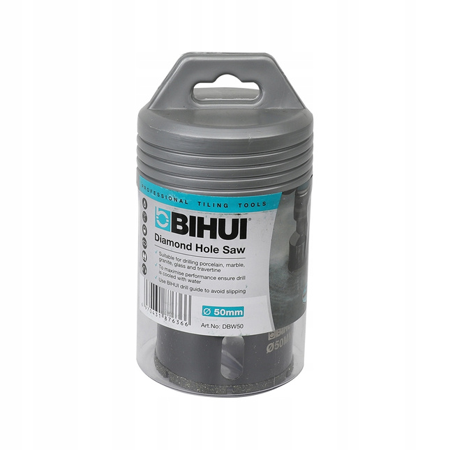 BIHUI OTWORNICA DIAMENTOWA DO WIERCENIA NA MOKRO 50mm