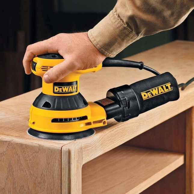 DEWALT Papier ścierny arkusze do szlifowania rzep krążki 125mm P240 10 szt