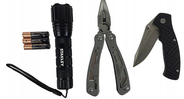 STANLEY Zestaw survival latarka+nóż STHT81502-0