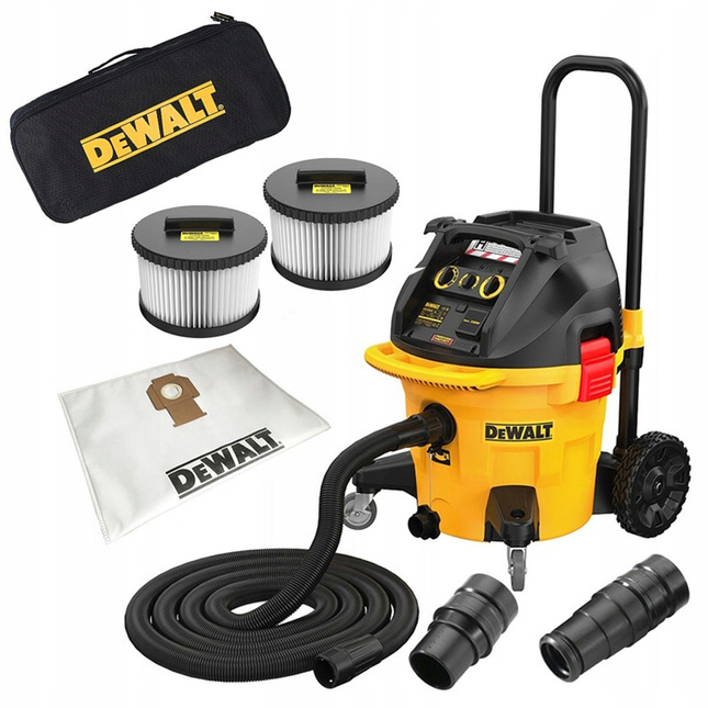 DEWALT DWV905H-QS ODKURZACZ PRZEMYSŁOWY 38L KL.H