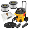 DEWALT DWV905H-QS ODKURZACZ PRZEMYSŁOWY 38L KL.H