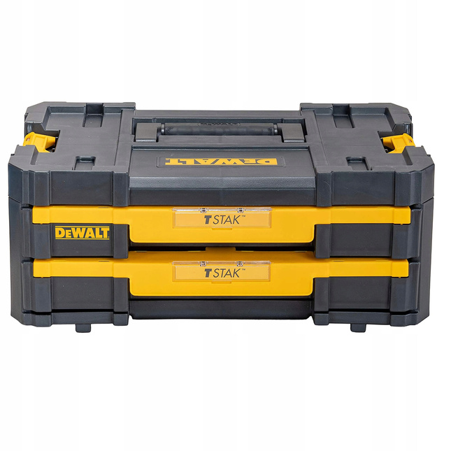 Skrzynia narzędziowa DEWALT z 2 szufladami do przenoszenia DWST1-70706
