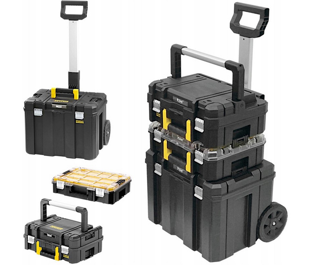 STANLEY Zestaw skrzynek narzędziowych FATMAX PRO-STACK FMST1-80103