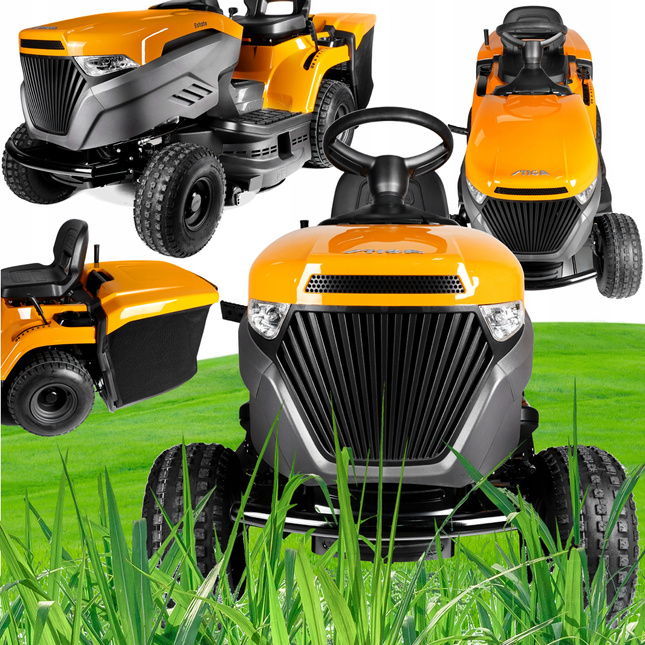 Traktor spalinowy ogrodowy STIGA ESTATE 384 ST450 432CC 6,8kW 84cm z koszem