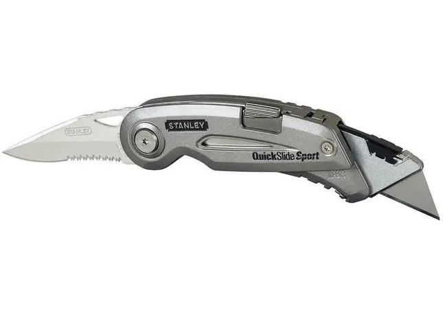 NÓŻ sportowy 12 cm składany QUICKSLIDE SPORT UTILITY 0-10-813 STANLEY