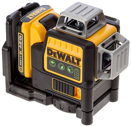 Laser krzyżowy DCE089D1G-QW zielony liniowy DeWalt 3 X 360 - 1 X 2Ah