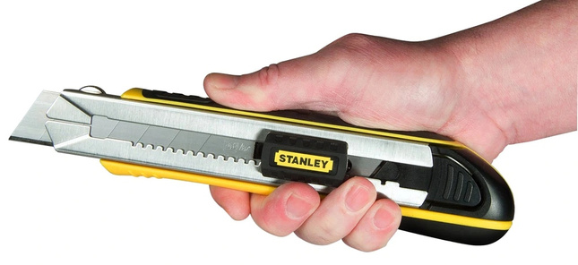 NOŻYK NÓŻ WYSUWANE OSTRZE ŁAMANE STANLEY FATMAX 25 mm 0-10-486