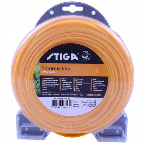 Żyłka tnąca do kosy Stiga 2.7mm 55m kwadratowa 1911-9276-01