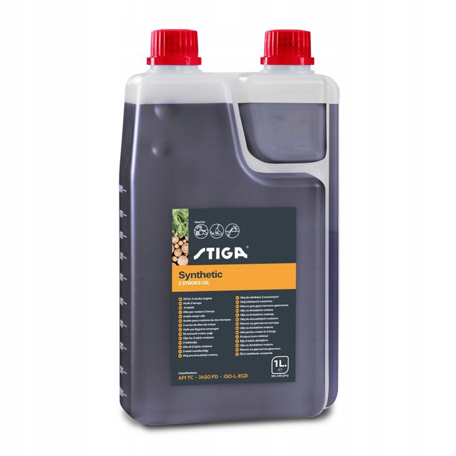 Olej do silników dwusuwowych syntetyczny Stiga z dozownikiem1111-9230-01 1l
