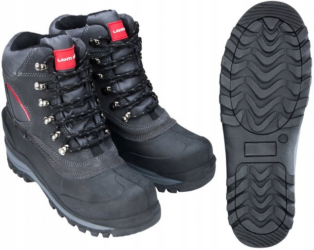 Śniegowce Obuwie robocze buty wysokie zamsz/oxford Lahti Pro L30801 r. 43