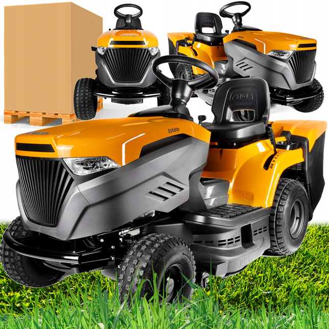 Traktor spalinowy ogrodowy STIGA ESTATE 384 ST450 432CC 6,8kW 84cm z koszem