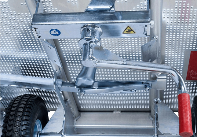 Regulowany Wózek brukarski do Transportu Kostki PROBST VTK-V 55-105cm