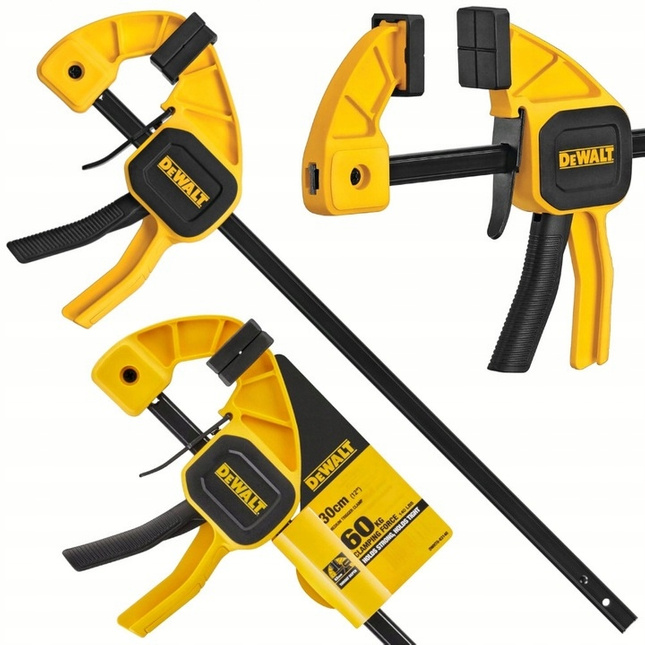 Ścisk szybkozaciskowy DeWalt DWHT0-83140 300 x 62 mm