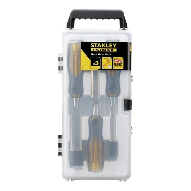 STANLEY dłuto FM THRU TANG zestaw 3szt. 2-16-268