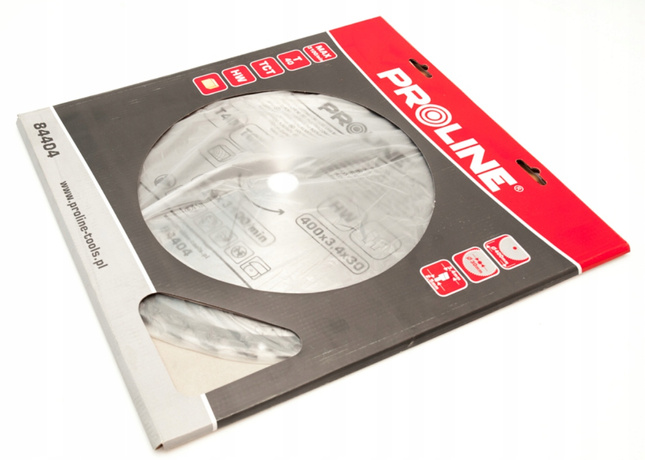 Piła tarczowa do drewna 400*60T*30mm PROLINE