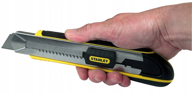 NOŻYK NÓŻ WYSUWANE OSTRZE ŁAMANE STANLEY FATMAX 25 mm 0-10-486