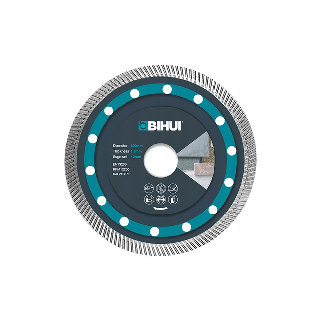 BIHUI TARCZA DIAMENTOWA SUPER THIN DO PŁYTEK 115mm