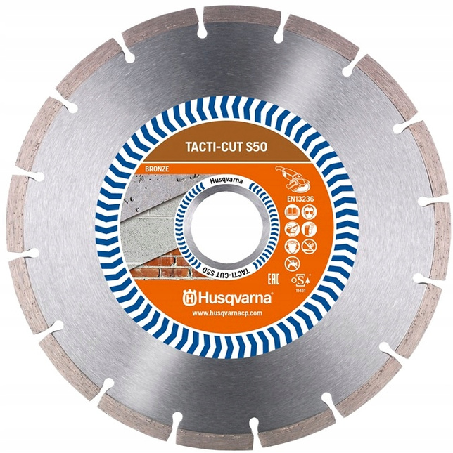 HUSQVARNA Tarcza diamentowa TACTI CUT S50 125mm do betonu cegły 579819240