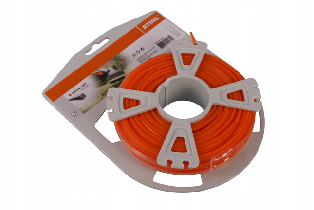 Żyłka tnąca Stihl 2,4 mm x 41 m kwadratowa + gratis smycz