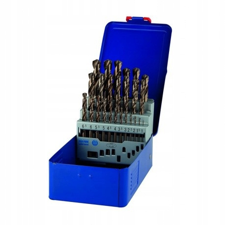 Wiertła Irwin Hss Pro Cobalt 25 sztuk zestaw 1.0 - 13.0 mm co 0.5 mm