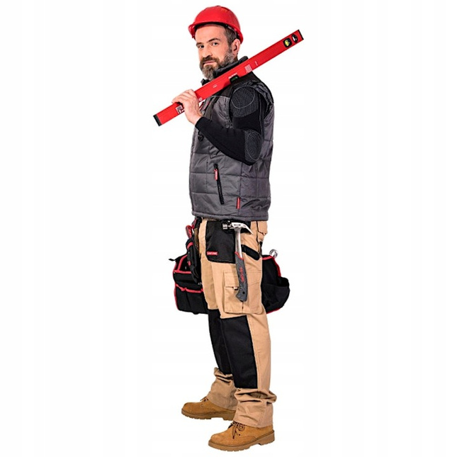 Spodnie robocze LAHTI PRO L4050160 beż bawełna rozm. 3XL