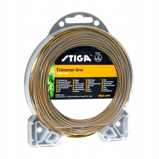 Żyłka tnąca STIGA Tiger 2,4/88m- okrągła 1911-9235-01