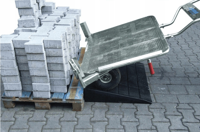 Regulowany Wózek brukarski do Transportu Kostki PROBST VTK-V 55-105cm