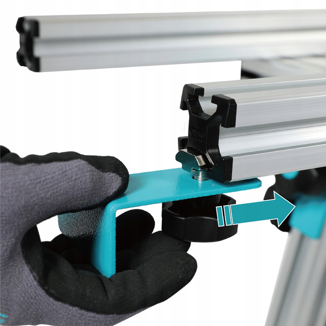 BIHUI STÓŁ ROBOCZY GLAZURNICZY SKŁADANY 1,8 x 1,4m