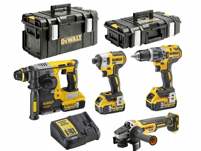 DEWALT DCK422P3-QW zestaw. zakr szlif wkret. 18V X zestaw