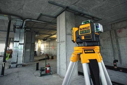Laser krzyżowy DCE089D1G-QW zielony liniowy DeWalt 3 X 360 - 1 X 2Ah