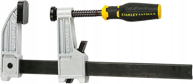 Ścisk stolarski ręczny żeliwny typu F Stanley FATMAX 200mm FMHT0-83244