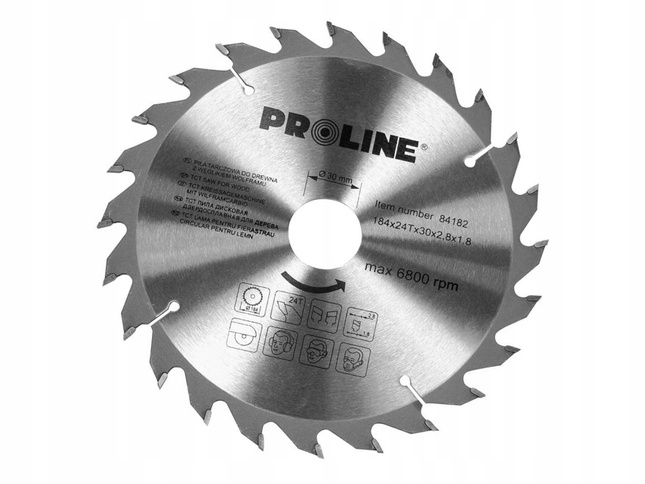 Piła tarczowa do drewna 400*60T*30mm PROLINE