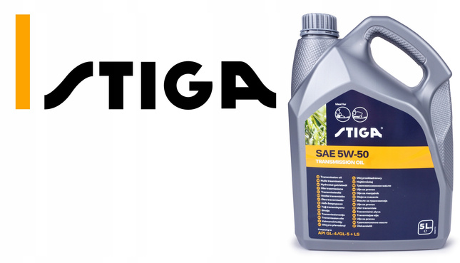 Olej do Przekładni Kosiarki Traktorka Wielosezonowy HST STIGA SAE 5W50 1,4L