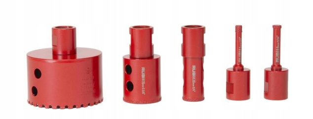Wiertło Diamentowe koronka otwornica gres RUBI Drygres Premium 6mm 06900