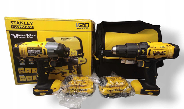 STANLEY zestaw elektronarz. 2x2Ah SFMCK465D2T-QW