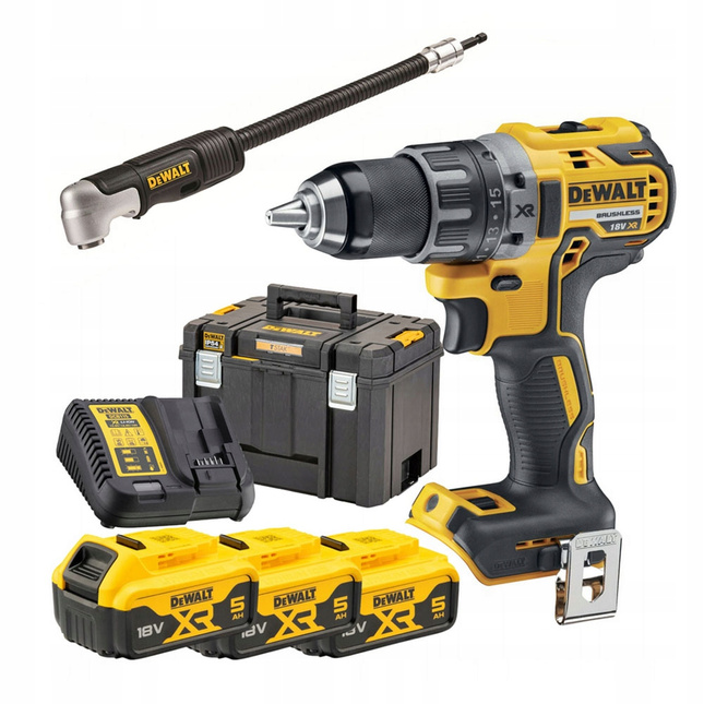 DEWALT DCD791P3A-QW wiert./wkrętarka 18VXR 3X5AH