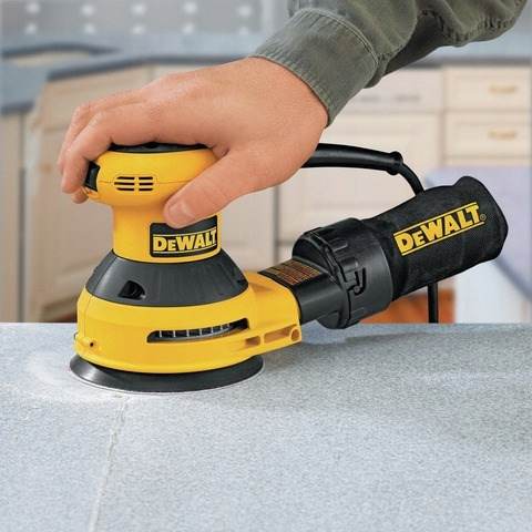 DEWALT Papier ścierny arkusze do szlifowania rzep krążki 125mm P180 10 szt