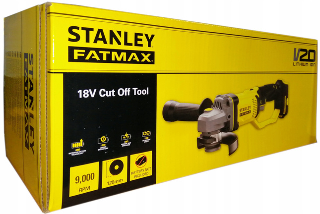 STANLEY SFM V20 szlifierka kątowa SFMCG400B-XJ