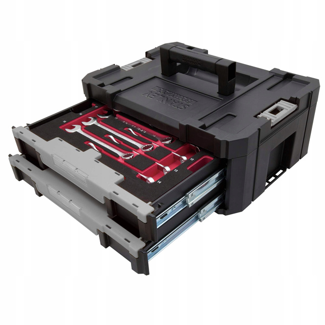 Zestaw 10 sztuk kluczy płasko oczkowych STANLEY FMHT0-74298