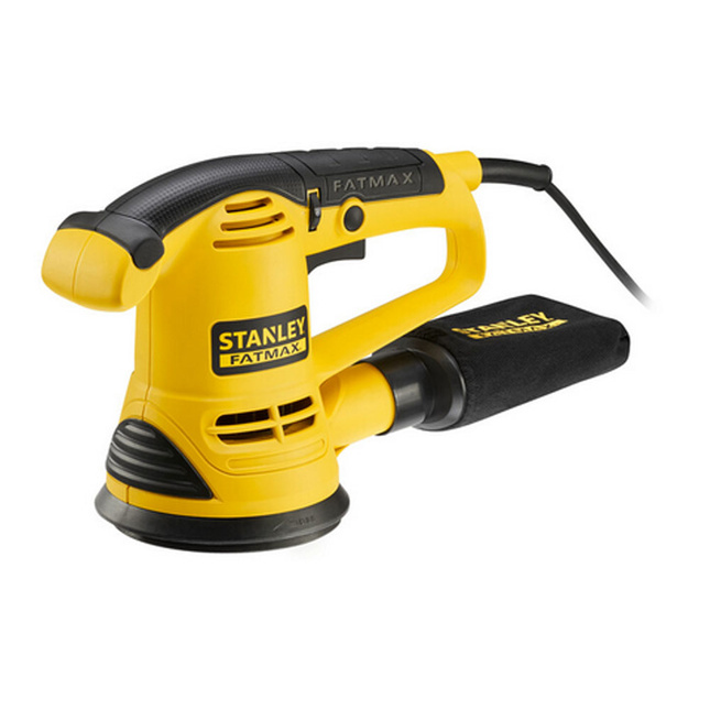 STANLEY 125mm szlifierka mimośrod. FME440K-QS