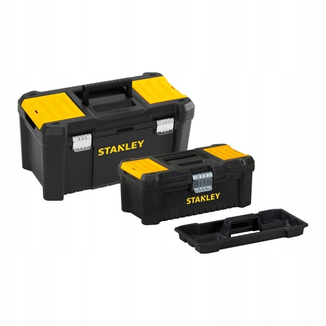 Zestaw 2 skrzynek do przechowywania STANLEY ESSENTIAL 19" 12,5" STST1-75772