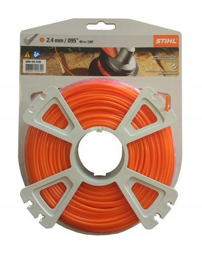Żyłka tnąca Stihl 2,4 mm x 41 m kwadratowa + gratis smycz
