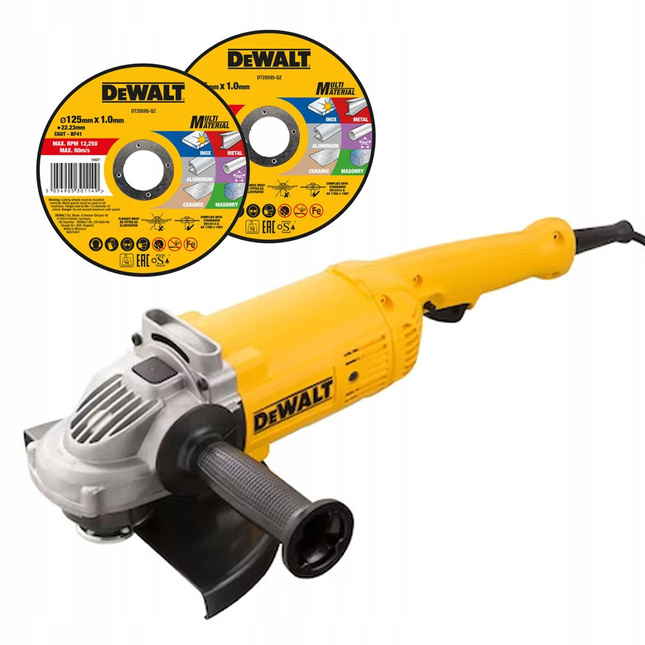 DEWALT DWE490-QS Szlifierka kątowa 230mm 2000W