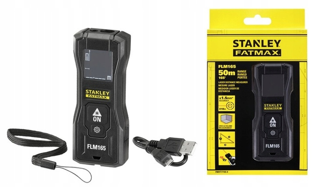 STANLEY Dalmierz laserowy FLM165 50m