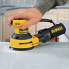 DEWALT Papier ścierny arkusze do szlifowania rzep krążki 125mm P180 10 szt