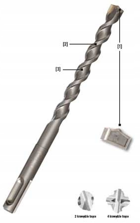 Wiertło spiralne DO BETONU SDS+ 6.0x50/110 SPEED HAMMER IRWIN 10501954