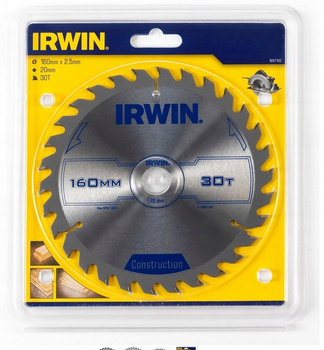 Tarcza tnąca IRWIN 1897192 160mm x 30T